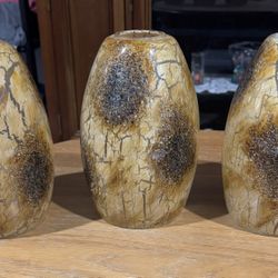 Set Of 3 Pendant Light Shades