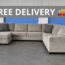 Large Gray Ashley’s Sectional