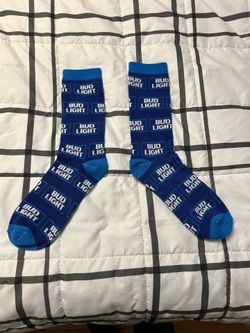 Bud Light Socks