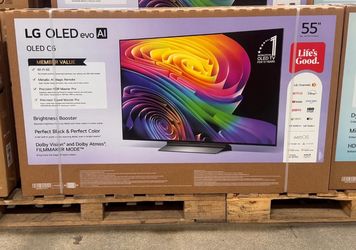 55C6 55” Lg smart 4k oled hdr tv