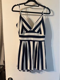 Stripe romper