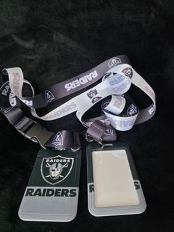Raiders ID lanyard