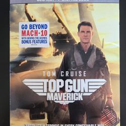 Top Gun Maverick Bluray Movie 