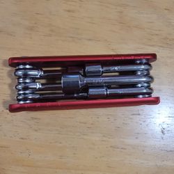 6pcs Portable Mini Folding Hexagon Socket Wrench