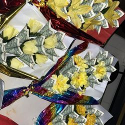 Money Flower Bouquet 
