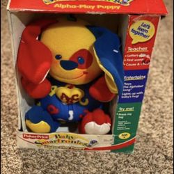 Fisher price baby smartronics alpha play puppy