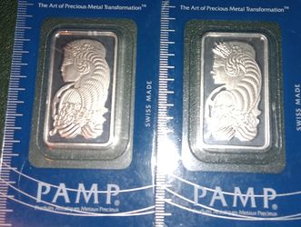 Platinum bars 1 oz 999.5% pure