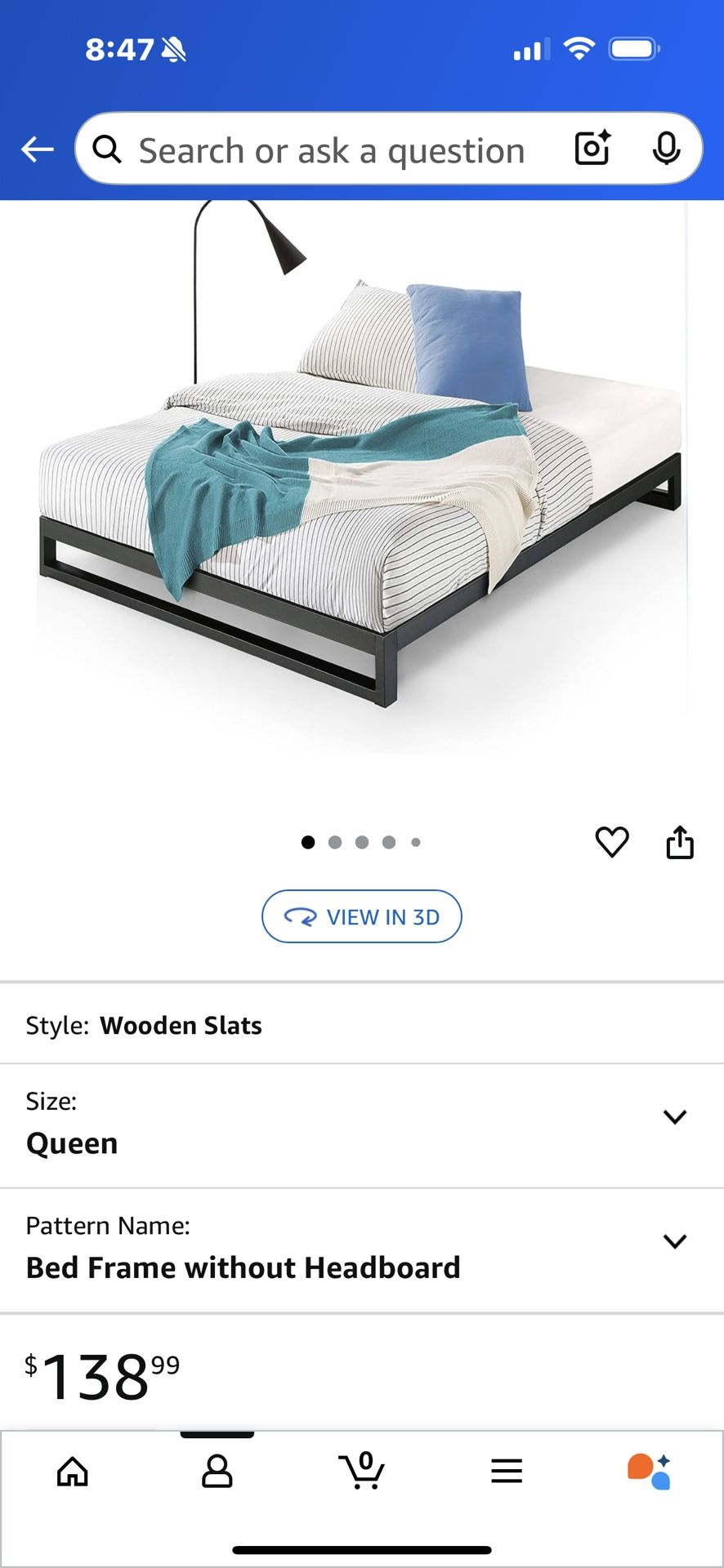 FREE QUEEN BED FRAME