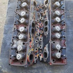 Small block Chevy heads. $150