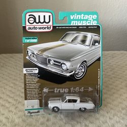 Auto World 1965 Plymouth Barracuda FORMULA S (2019) 1:64 VINTAGE MUSCLE hw1