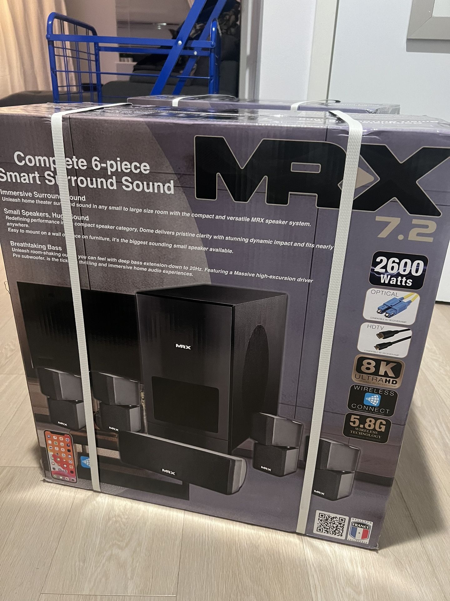 MRX Complete 6-Piece Smart Surround Sound System