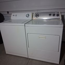Whirlpool Set Washer And Gas Dryer Very Reliable Machines Excellent Working Condition