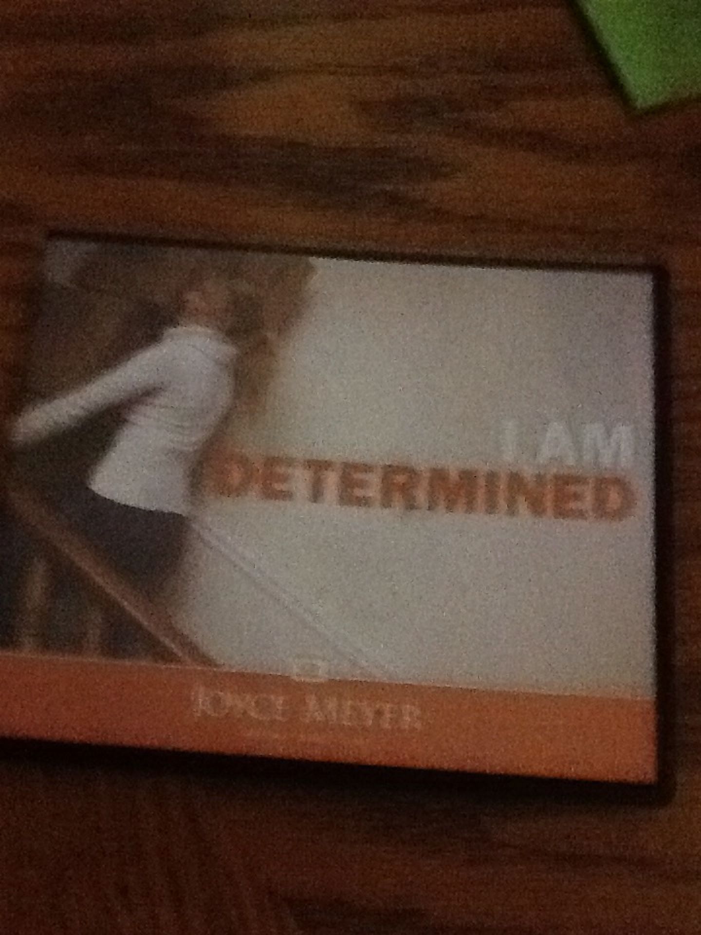 I am determined Joyce Meyer audio book