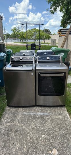 Washer and dryer LG