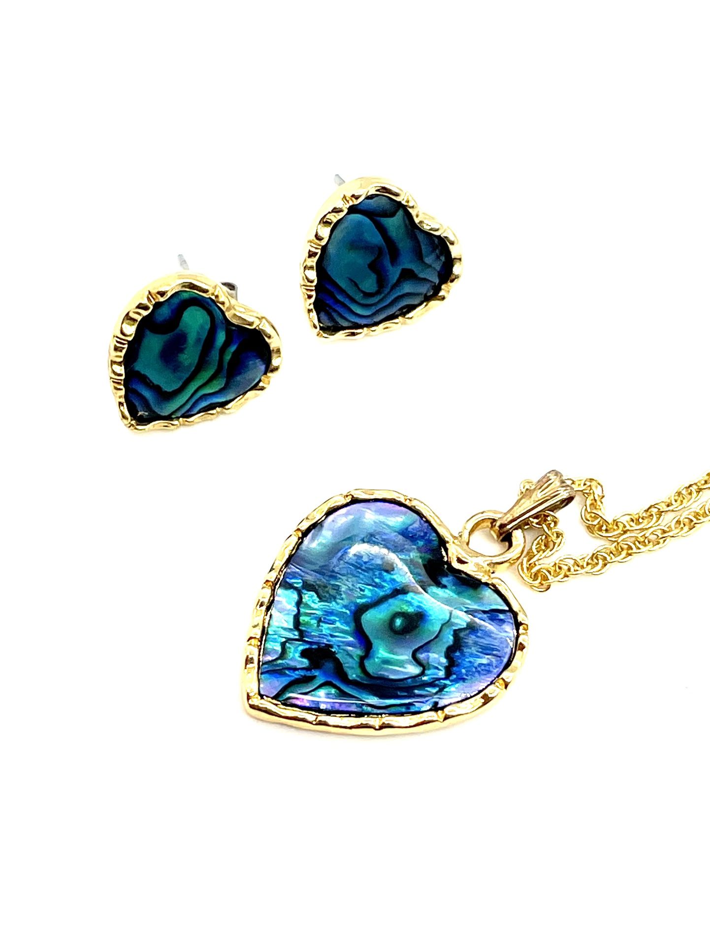 Lovely Paua Jewelry Set