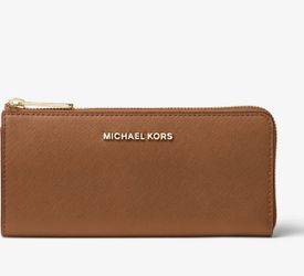 Michael Kors Wallet Luggage Color NWT MSRP $298 With Gift Box