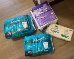 Adult Incontinence Care Bundle – 4 Packs