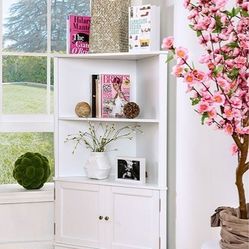 Brand New White Storage Bookshelf 