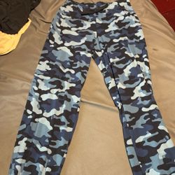 Blue Army Pants 