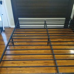 King Size Bed and Head Board 