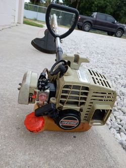 Echo weed eater runs and cuts like brand new