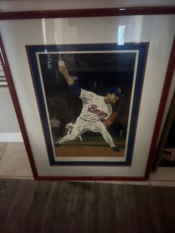 Autographed Nolan Ryan  Lithograph  Numbered !  