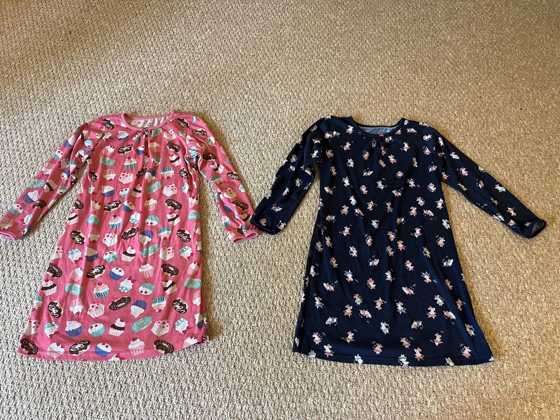 Set Of 2 Youth Nightgowns Size 8/10
