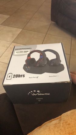 🎧 WallarGe Wireless Headphones for TV – Plug & Play, Rechargeable brand new, firm price 🎧