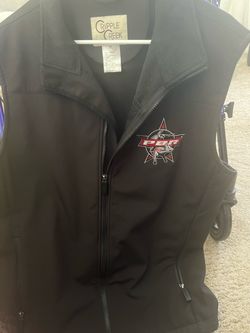 Professional Bull Riders vest-Size XL-Cripple Creek PBR Softshell Vest XL