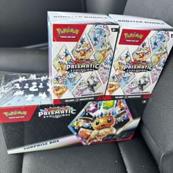 Prismatic Evolutions Booster Bundle And Surprise Box