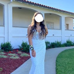 White Prom/ Wedding Dress 