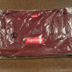 Supreme Box Logo Crewneck Large Cardinal FW22