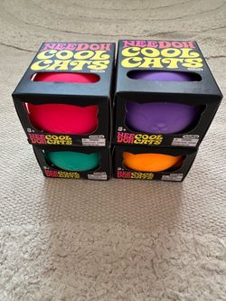 NeeDoh Cool Cat FULL SET