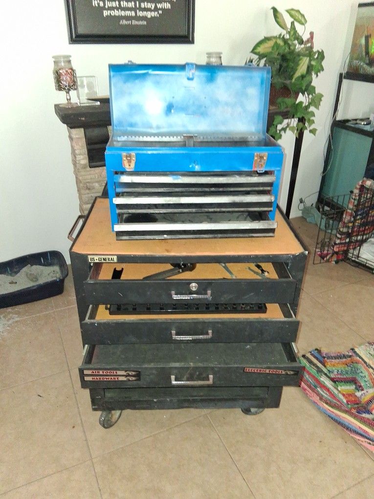 Toolbox Set Rolling US General Tool Box Metal