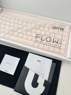 LOFREE Flow Lite Wireless Mechanical Keyboard 84-Key 75% Flamingo Low Profile