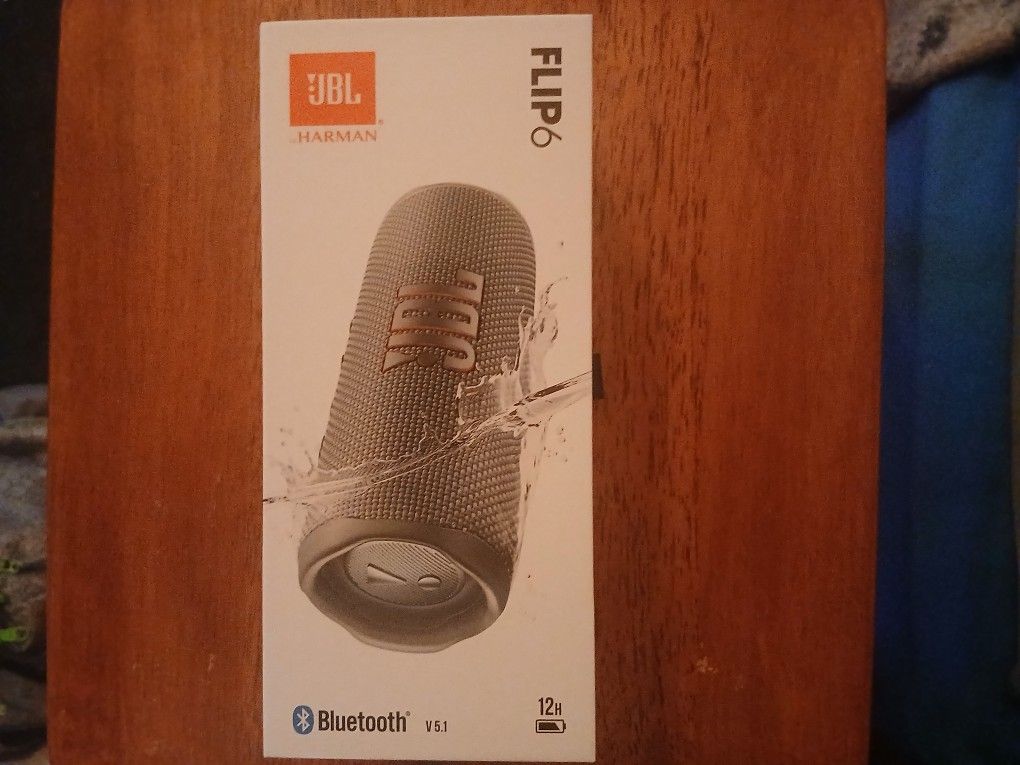 Jbl Flip 6 Bluetooth Speaker Brand New