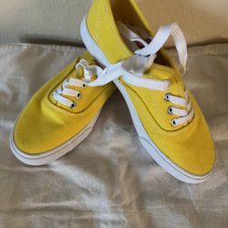 Yellow Tennis Shoes