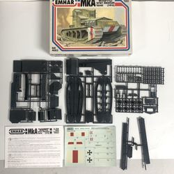 EMHAR ~ MkA Whippet WWI Medium Tank 1918 ~ 1/35 Scale Kit EM4003 ~ OPEN BOX