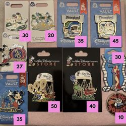 Disneyland pins