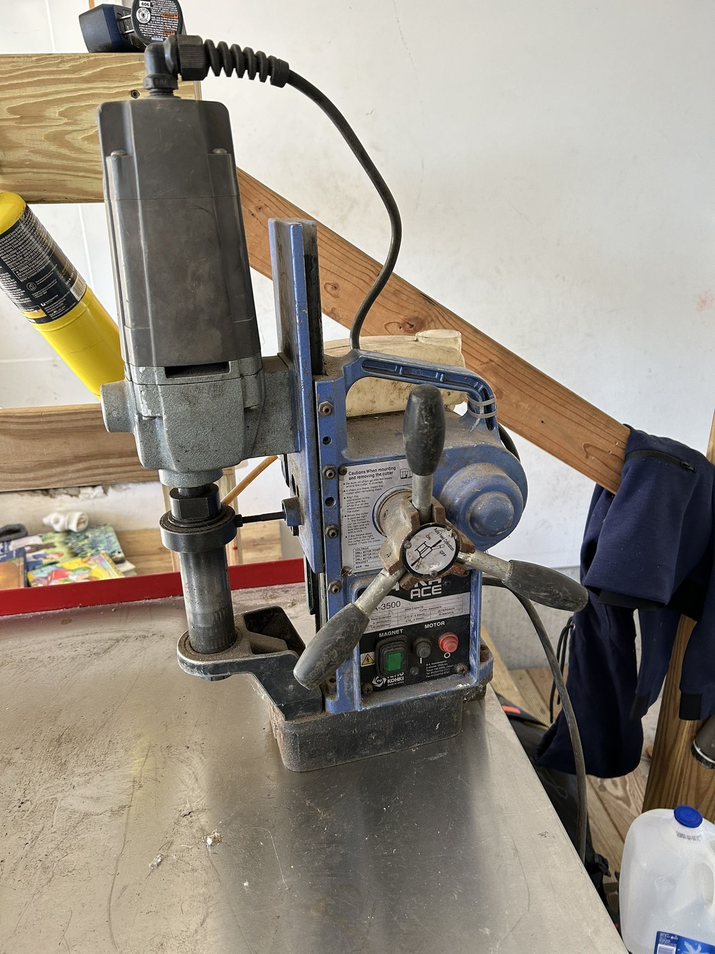 Nitto Kohki WA3500 Mag Drill for Sale in Bayville, NJ OfferUp