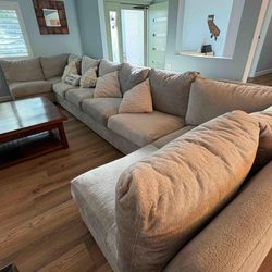 Large designer couch