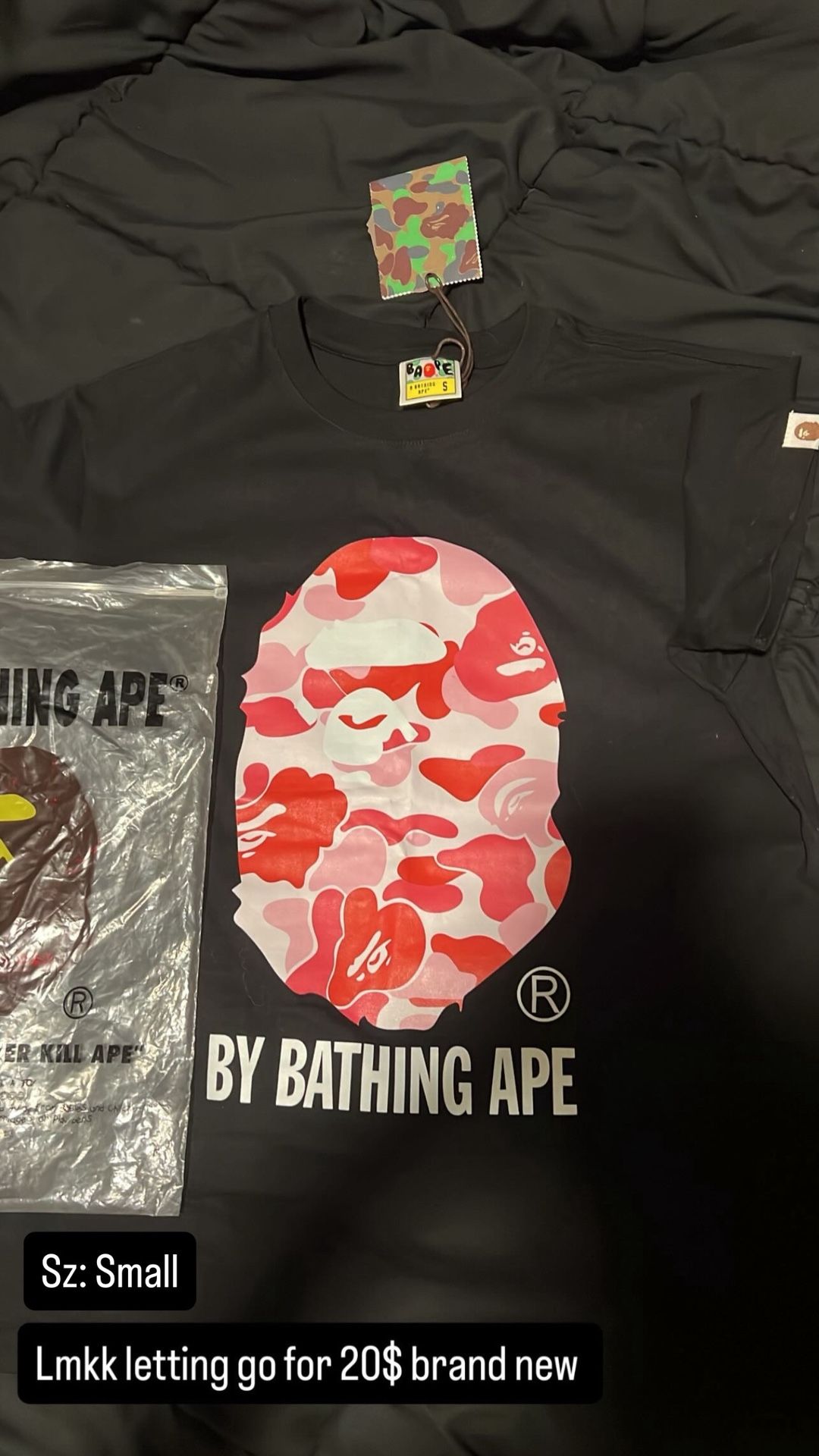 Bape Shirt Size Small Asking 20$