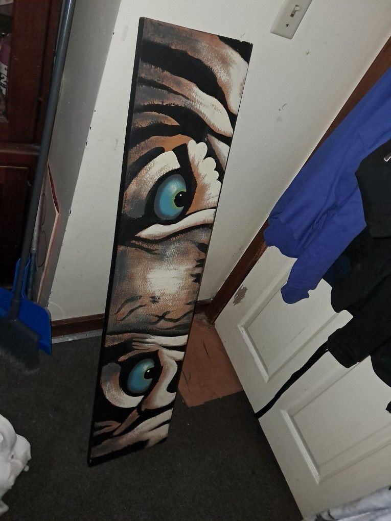 Tiger Eyes Painting