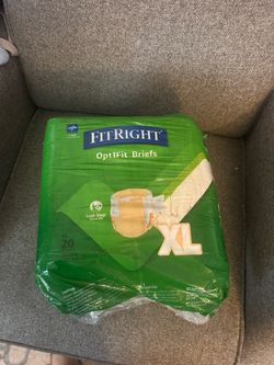 FitRight OptIFit Briefs XL 20 Count