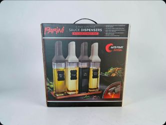 Parini 4-Piece Auto-Pour Sauce Dispensers