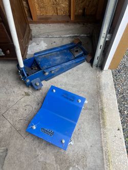 Floor jack and tire dolly