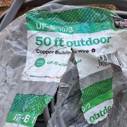 20 Ft. UF-B 10/3 w Ground, Outdoor