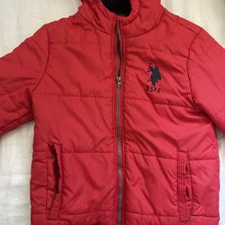 Polo red jacket