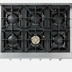 Cooktop Stainless Steel Thor 36" ,out The Box