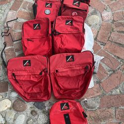 Lot Of 80s Era Cannondale Bags / Panniers